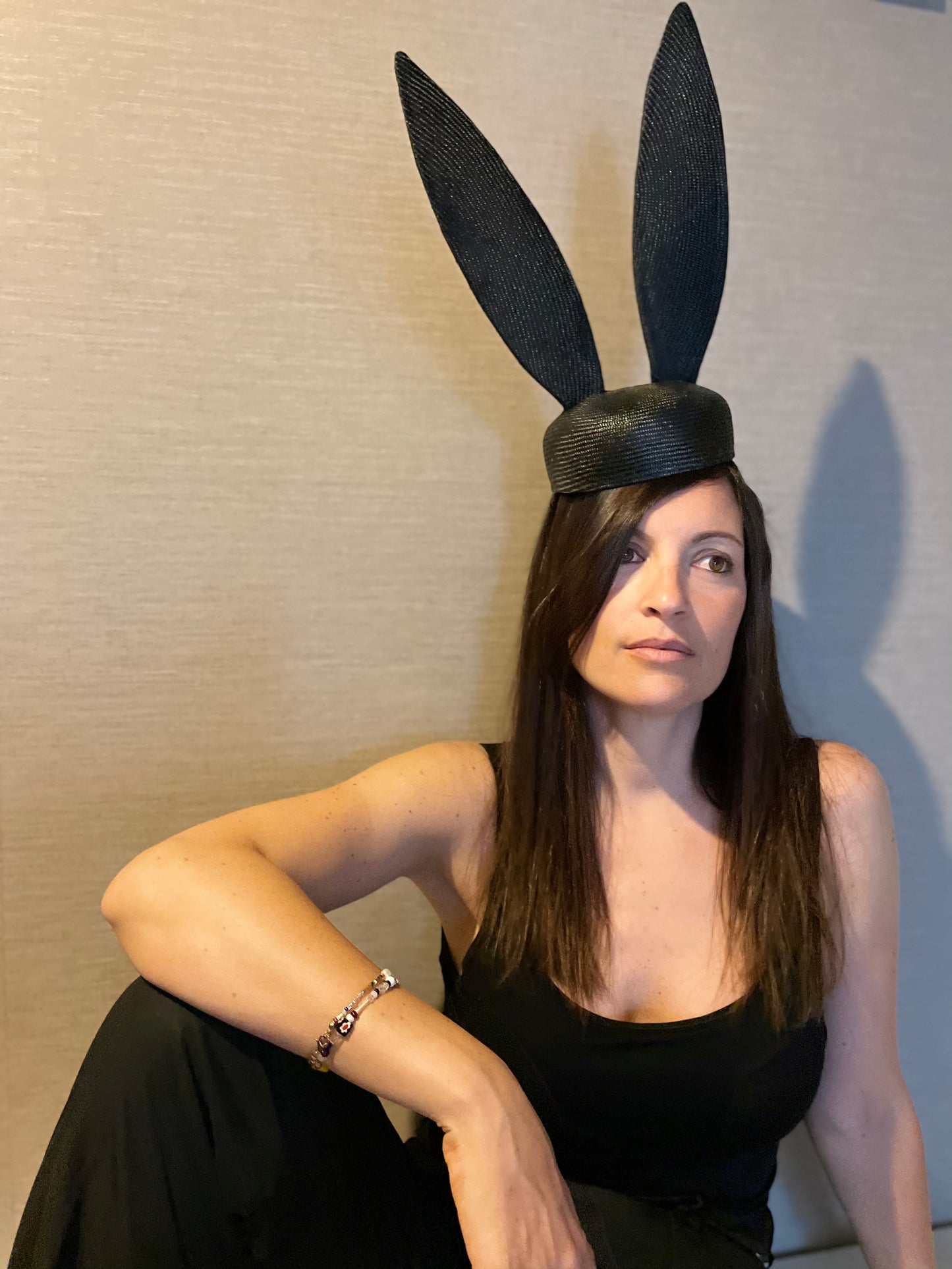 Black Summer Bunny